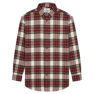 NEW Roundtree & Yorke Portuguese Flannel Shirt Mens 3XB Big Man Red Plaid